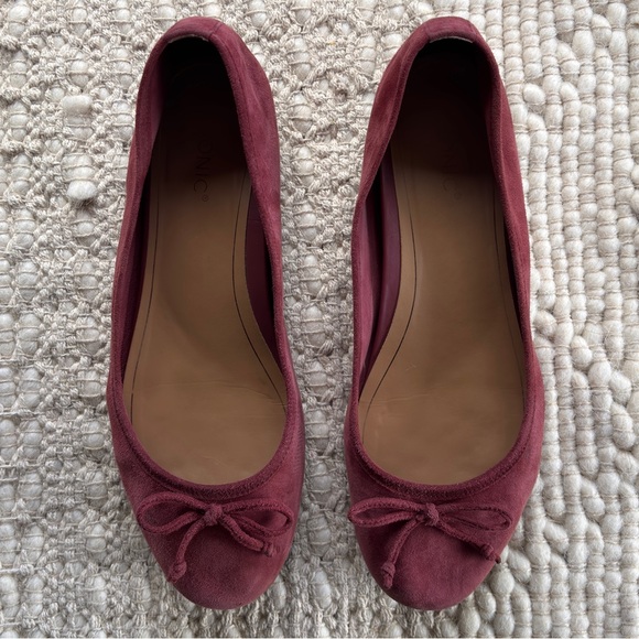 vionic callisto II shiraz suede bow ballet flats sz 11 - Picture 1 of 13